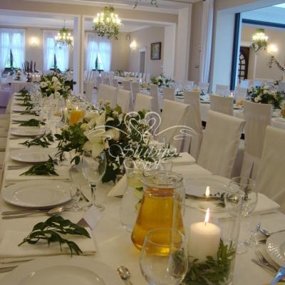 Przepiękny wystrój sali - Róża Poraja