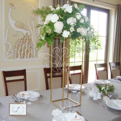 Numerek w złotej ramce