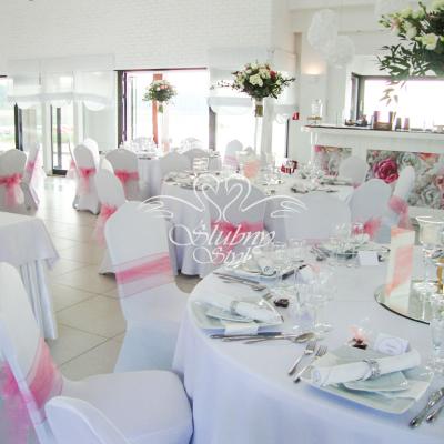 Eleganckie dekoracje w sali Blue Cafe - Hotel Sułkowski Boszkowo