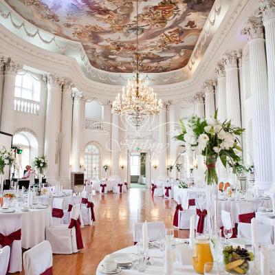 Elegancki wystrój w Pałacu w Rydzynie