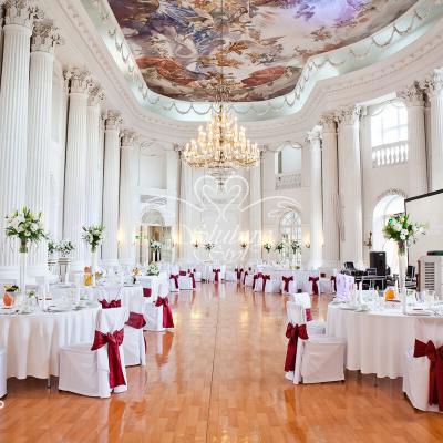 Aranżacja sali w Rydzynie