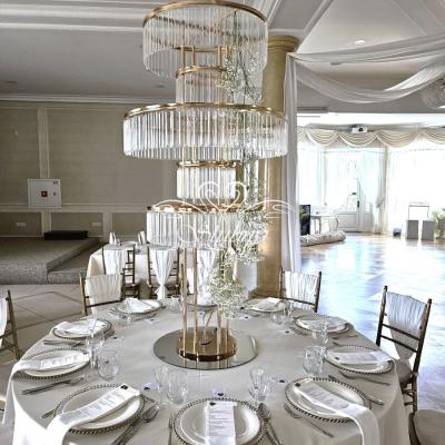 Kryształowa karuzela na weselu w Pałacu Jaśminowym