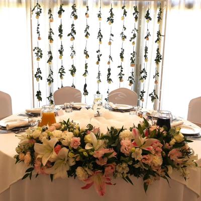 Wystrój stołu Młodej Pary w Amaryllis