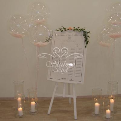 Balony transparentne