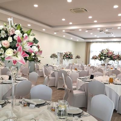 Dekoracja sali weselnej w Amaryllis