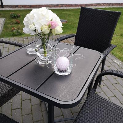 Dekoracje ślubne na tarasie