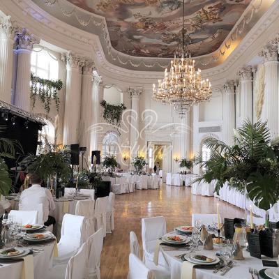 Dekoracja weselna na Zamku w Rydzynie