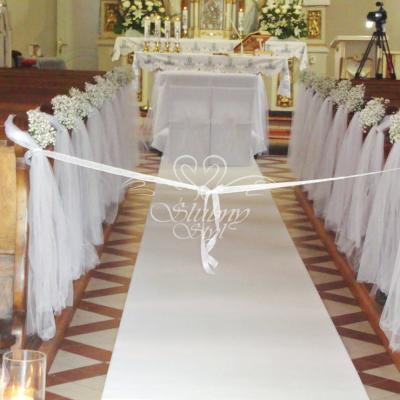 Ślubna dekoracja kościoła