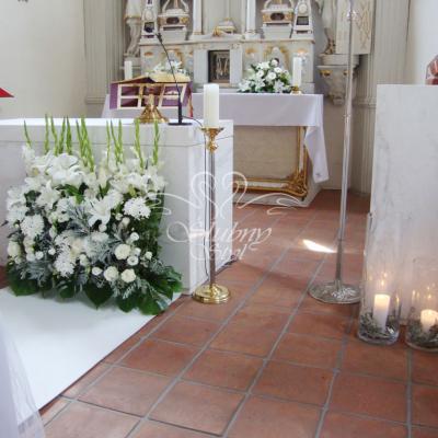 Dekoracja przed ołtarz