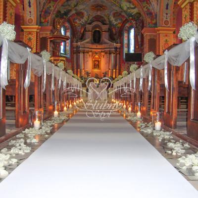 Przepiękna dekoracja kościoła św. Andrzeja w Komornikach