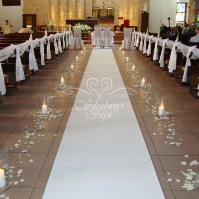 Elegancki biały dywan 