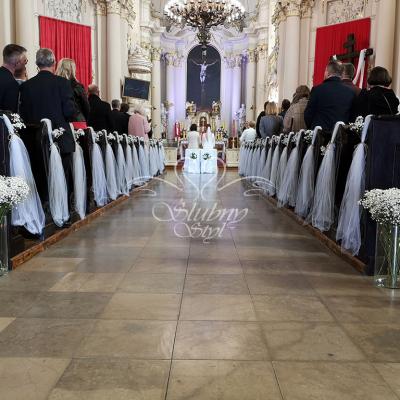 Dekoracja kościoła w Rydzynie