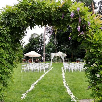 Ślub w plenerze Hotel Ossowski