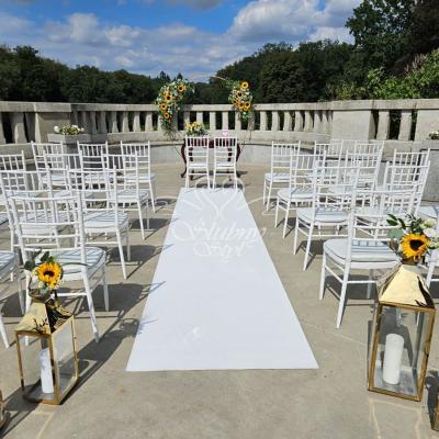 Ślub plenerowy w słonecznikach - Wąsowo