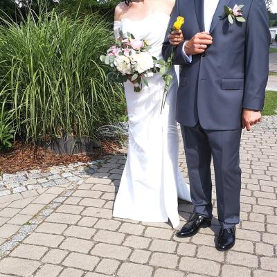 Bukiet ślubny Pani Młodej