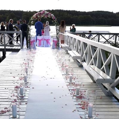 Romantyczne świece na pomoście - Herbarium Hotel & SPA