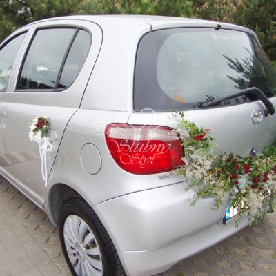 Dekoracja auta w stylu boho