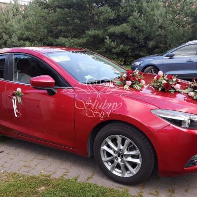 Dekoracja auta w stylu boho