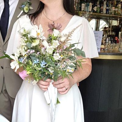 Polny bukiet ślubny