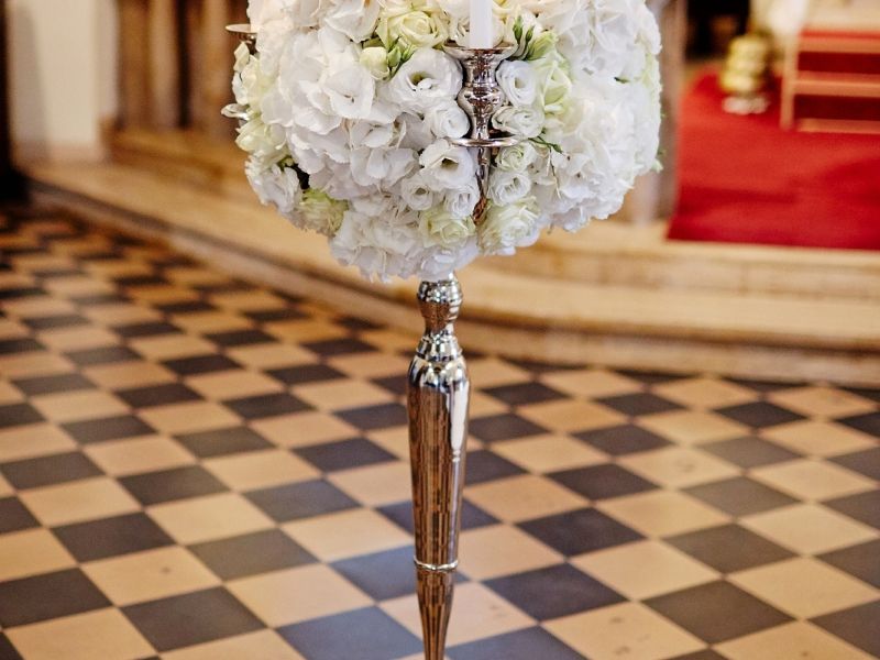 Świecznik stojący wysoki/kandelabr