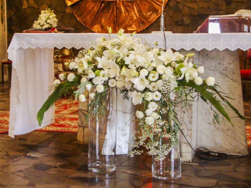 Wazon szklany tuba (cylinder)