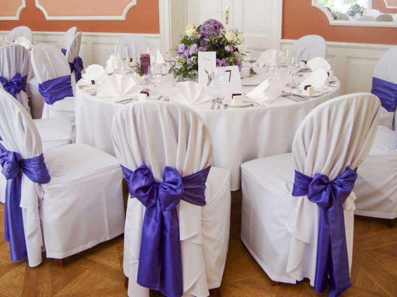 Kokardy/szarfy materiałowe i jutowe