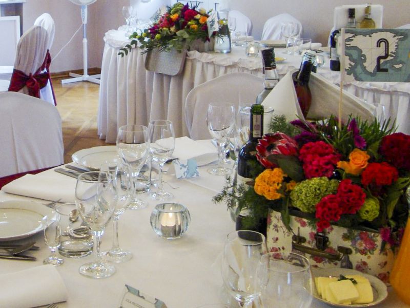 Szklany świecznik na tealight