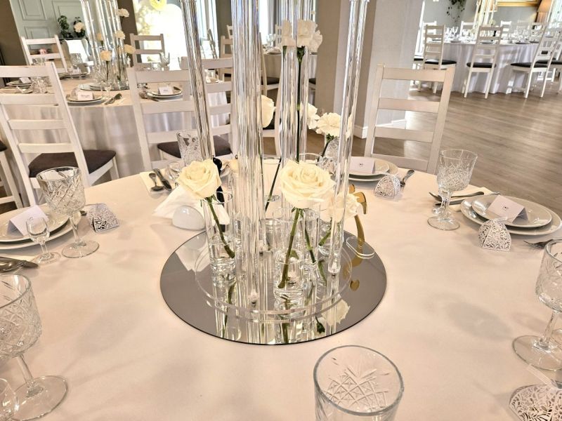 PODSTAWKA LUSTRZANA OKRĄGŁA