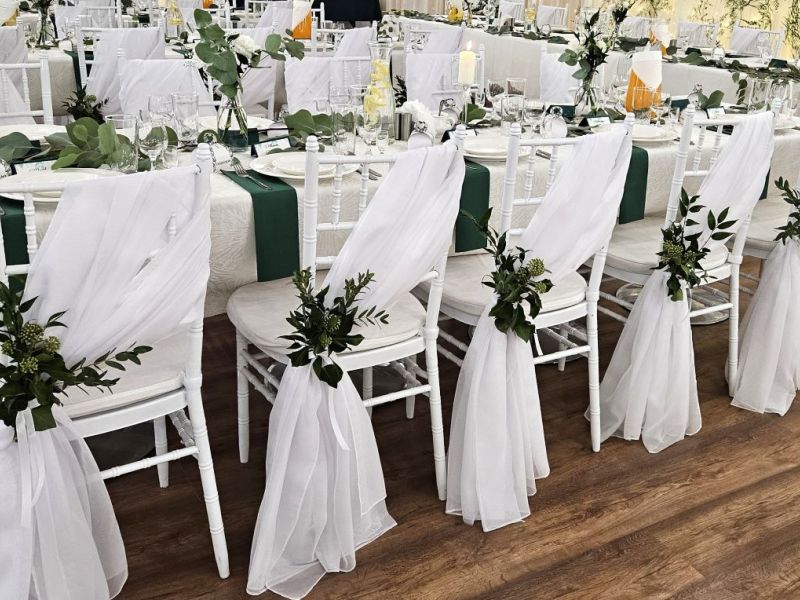 Pokrowce na oparcie krzesła