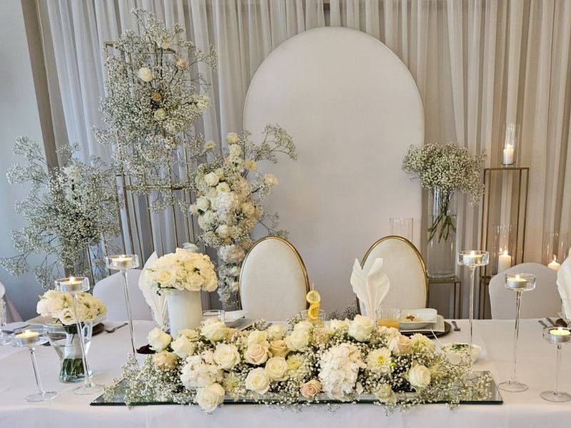 ŁUK ŚLUBNY ZŁOTY / STELAŻ