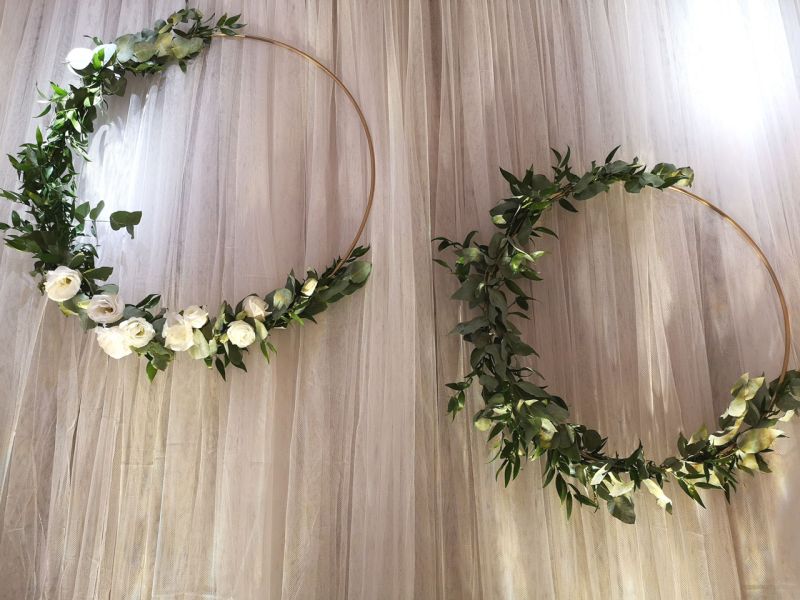 Koła metalowe - złote